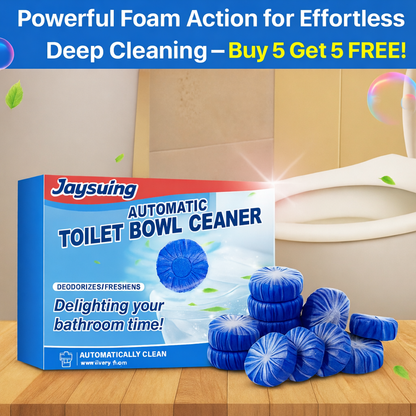 Toilet & Bathroom cleaner Blue Bubble Tablets (BUY 5 GET 5 FREE)
