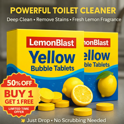 LemonBlast™ Deep Clean Bubble Tablets (BUY 1 GET 1 FREE)✨